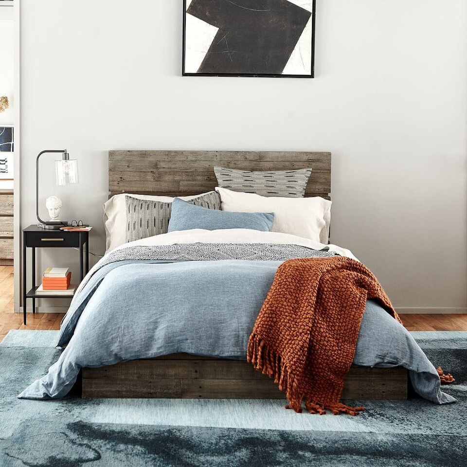 Solid Basketweave Throw west elm Australia